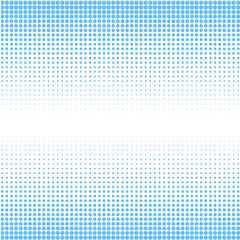 Fototapeta premium White background of turquoise dots 