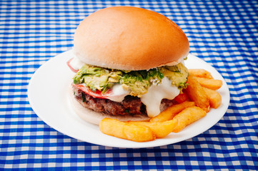 Typical Chilean sandwich