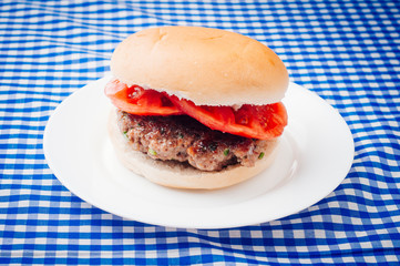 Typical Chilean sandwich