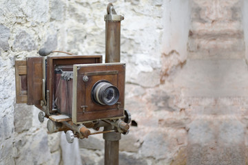 Fototapeta na wymiar Old camera