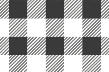 Black horizontal Gingham pattern. Texture from rhombus/squares for - plaid, tablecloths, clothes, shirts, dresses, paper, bedding, blankets, quilts and other textile products.