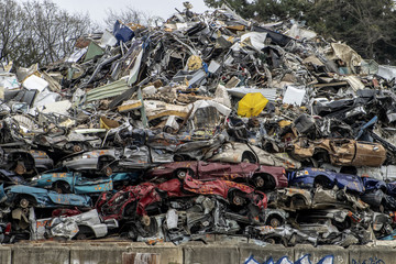 pile of cars