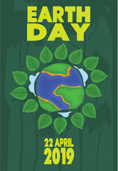 earth day greeting card