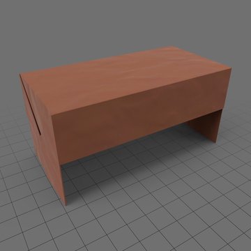Origami bench