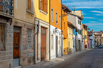 Beautiful Udine town in Italy