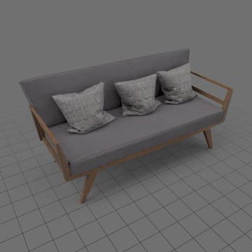 Modern three seater sofa