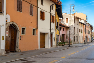 Fototapeta na wymiar Udine in Italy