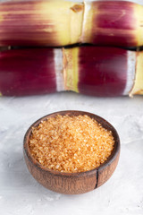 Sugarcane, and derivatives of brown sugar and panela from Colombia