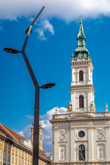 Obraz premium Budapest - close-up on the detail of archtecture