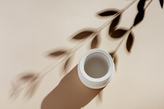 Still life with concrete pot