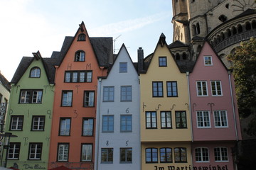 Fototapeta na wymiar Kölner Altstadt 