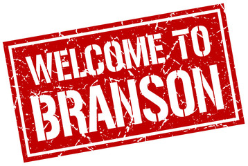 welcome to Branson stamp