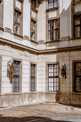 The detail of architecture in Budapest