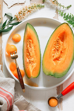 Melon and melon balls