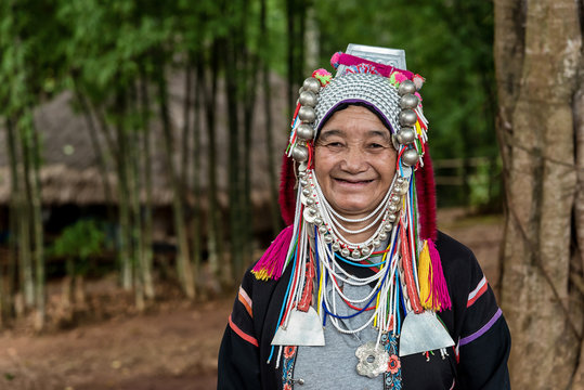 Akha tribe's woman