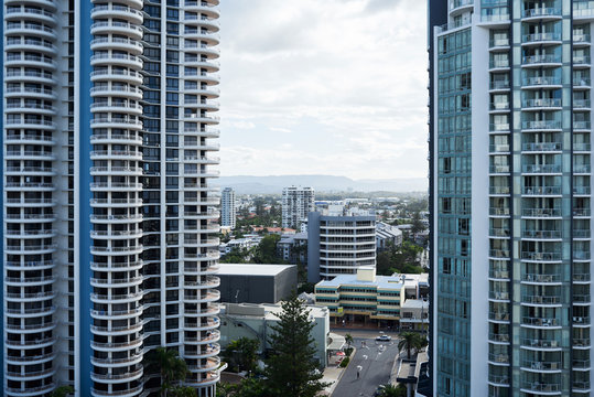 Residencial buildings facades. - Powered by Adobe