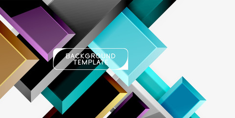 Abstract arrows composition background