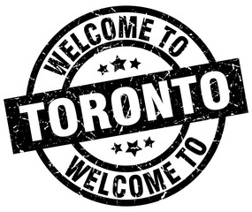 welcome to Toronto black stamp