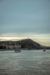 The view on the Danube in Budapest