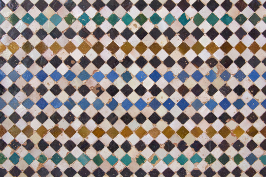 Moorish tile pattern