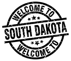 welcome to South Dakota black stamp