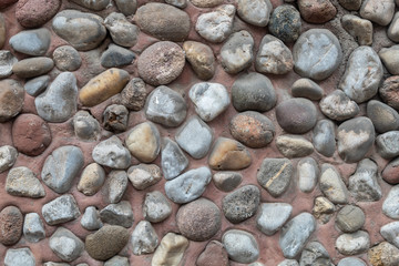 Gravel and Concrete Wall Texture