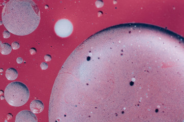 Abstract pink background cells