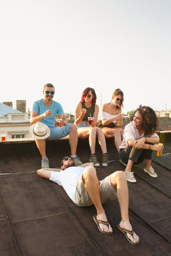 Party at the rooftop