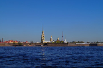 Peter und Paul Festung in St. Petersburg