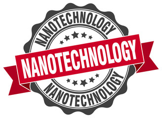 nanotechnology stamp. sign. seal