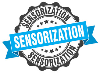 sensorization stamp. sign. seal