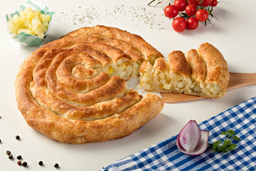 Bosnian pie with potato