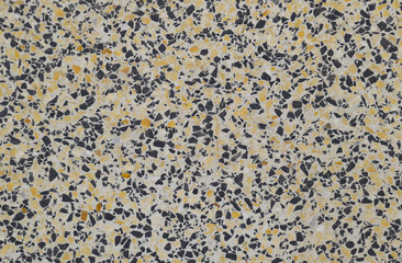 Marble tiles interspersed with granite. The texture of paving slabs