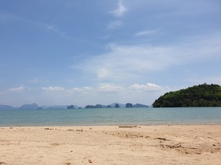 dream beach koh yao noi thailand scenic beautiful lonely