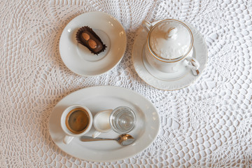 viennese coffee serving