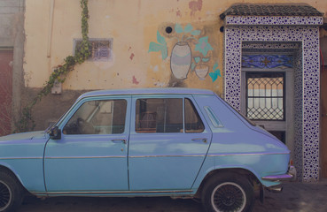 Autos Clásicos en la época posmoderna - Marruecos