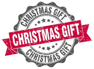 christmas gift stamp. sign. seal