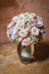 Brautstrauss in Pastellfarben