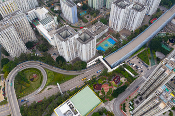 Hong Kong residential district