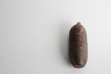 the morcilla is a sausage based on coagulated and cooked blood