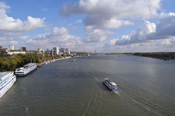 Obraz premium view of the river