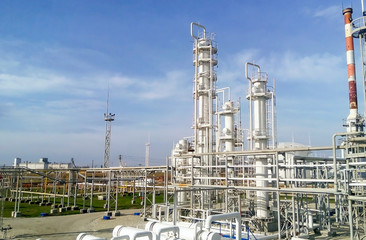 The oil refinery