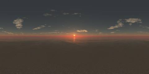 concept art of majestic natural environment panorama background