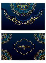 Fototapeta na wymiar Ornamental Envelope vector illustration