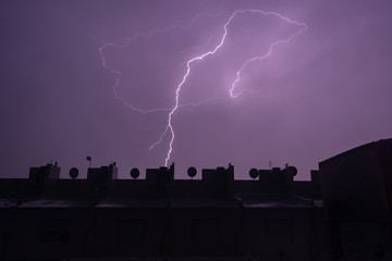 Thunderstorm over Trelew