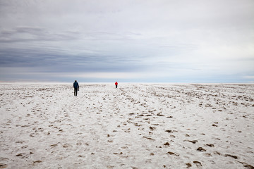 Salt lake hikers