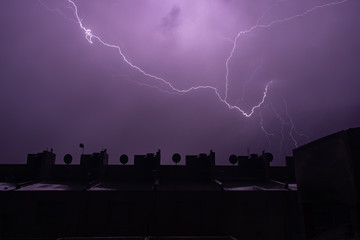 Thunderstorm over Trelew