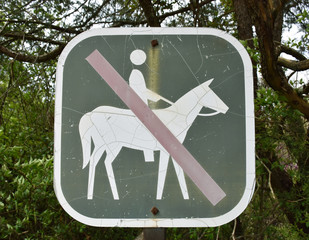 Prohibitive Sign