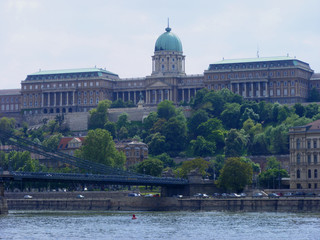 Fototapeta premium Burgpalast in Budapest