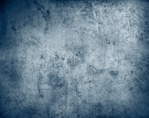 Fototapeta na wymiar Blue textured concrete background